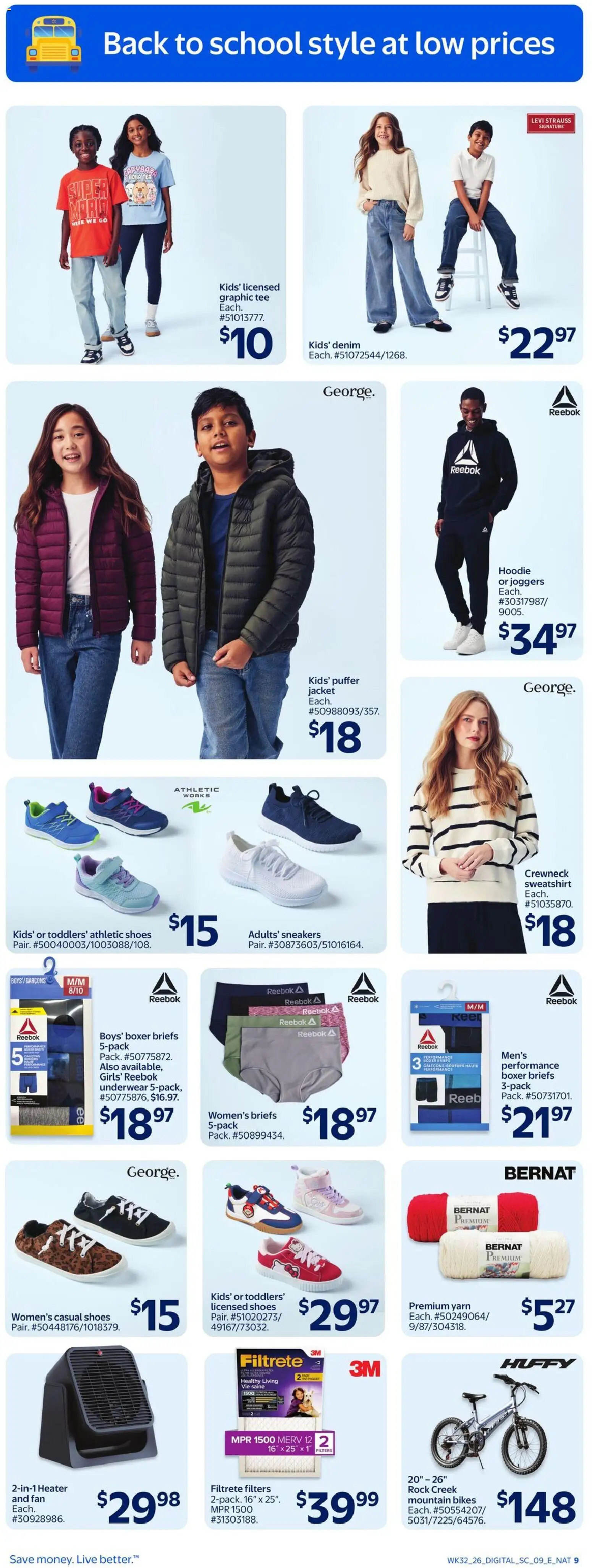 Walmart flyer valid from Sep 3, 2026 | Page: 14