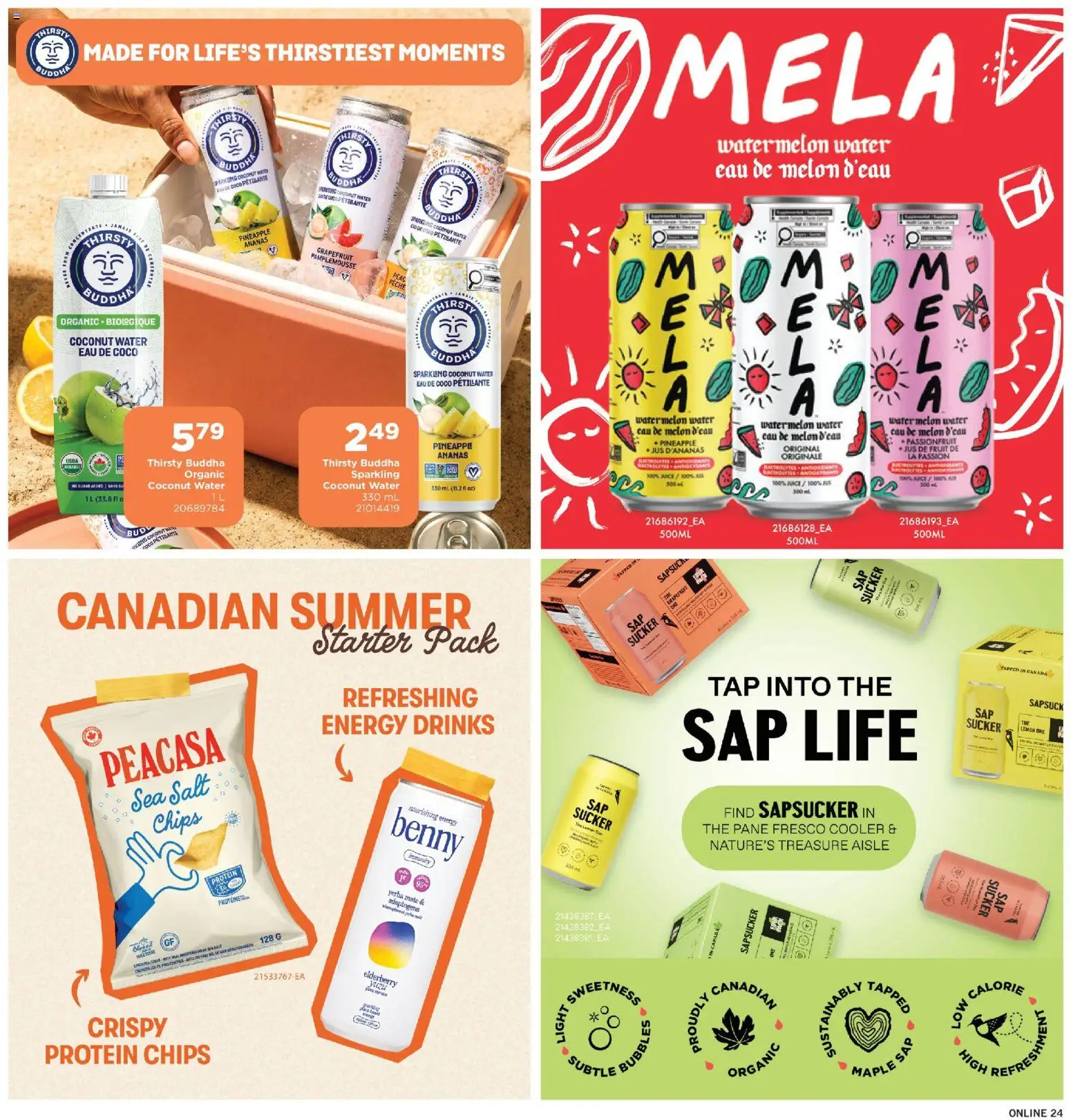 Fortinos flyer valid from Jul 16, 2026 | Page: 23 | Products: Chips, Coconut, Salt, Watermelon