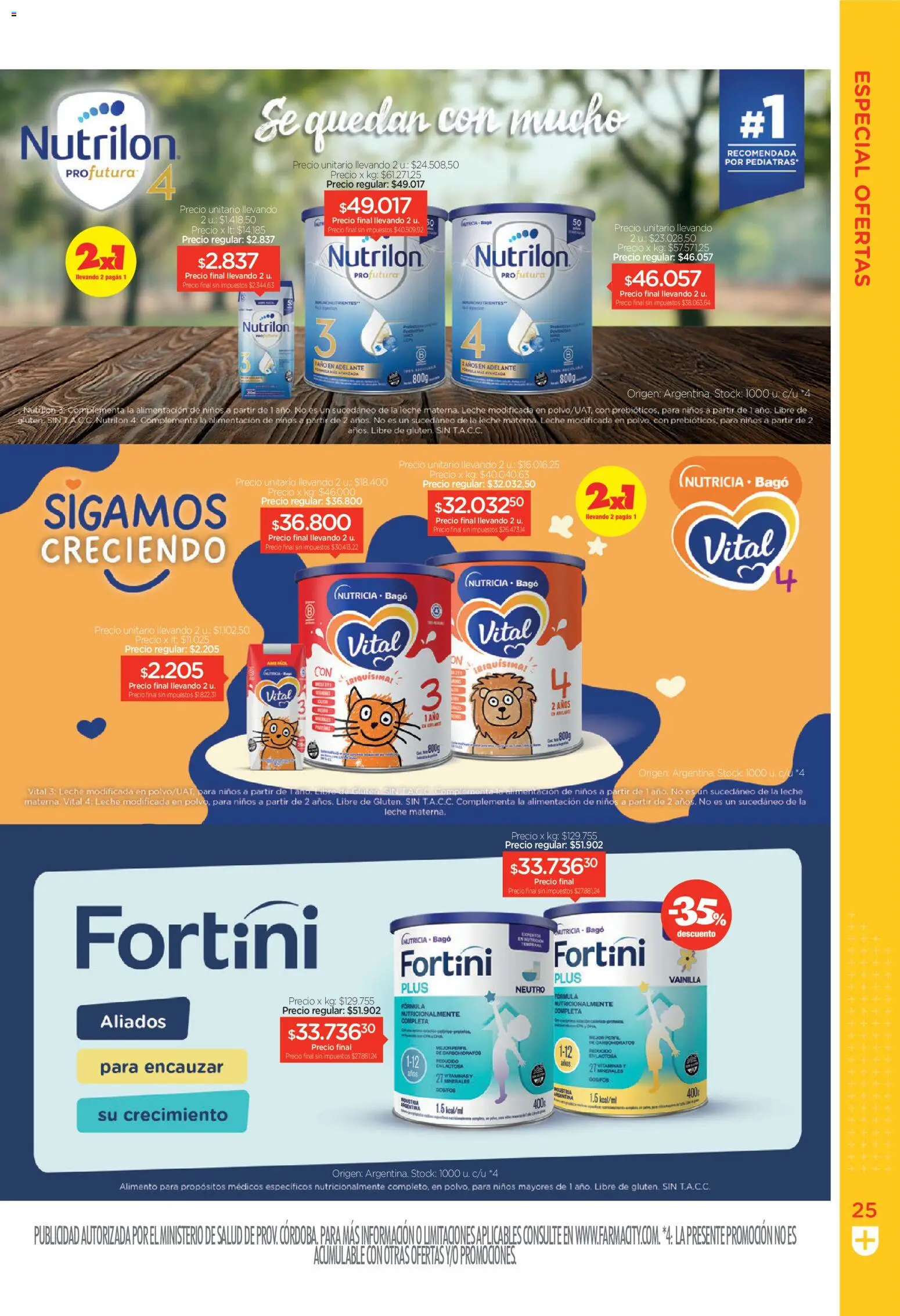 Farmacity catálogo │ válido desde el 02.06.2026 | Página: 25 | Productos: Leche