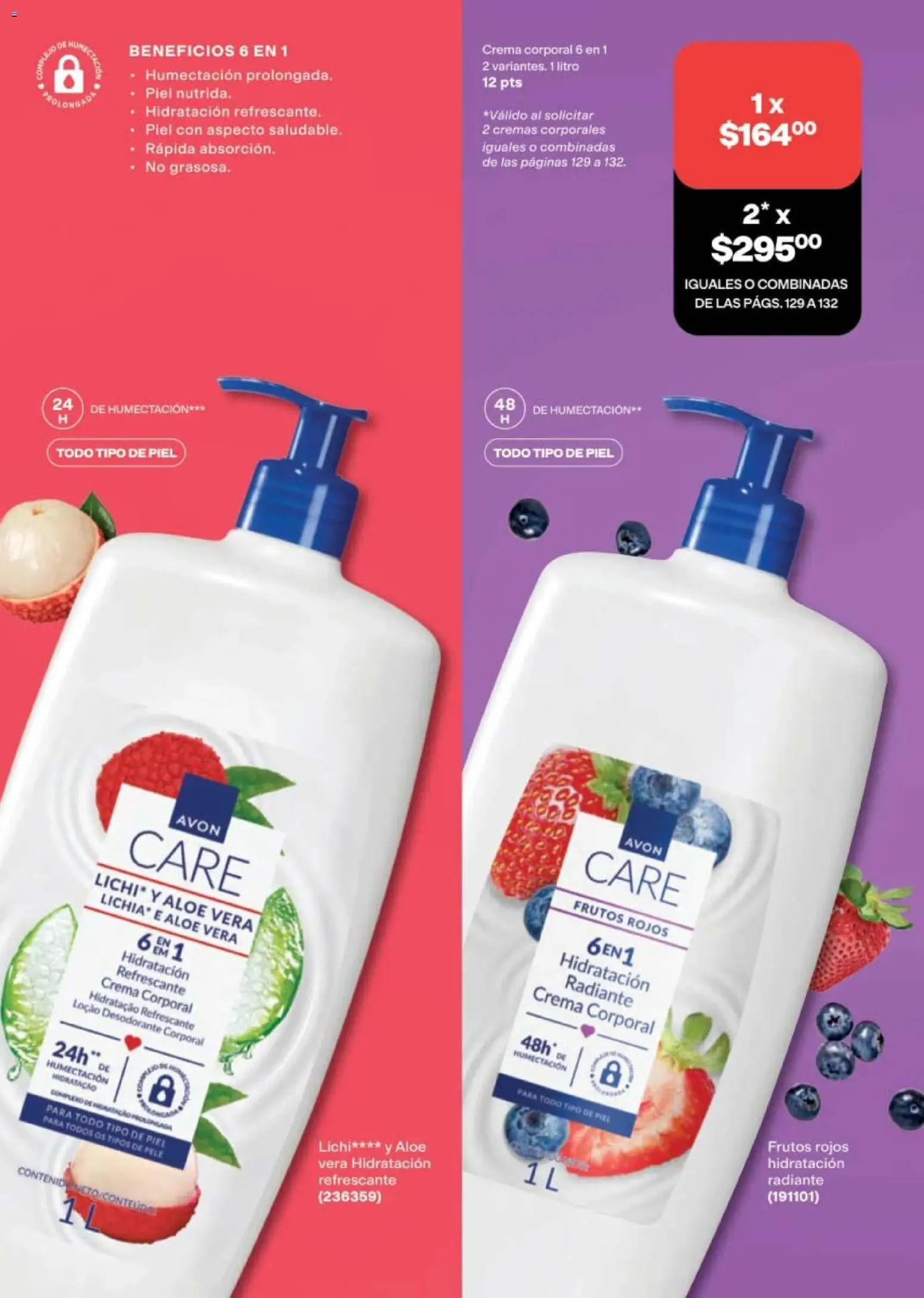 Nuevas ofertas de AVON válidas en toda la República Mexicana desde el 05/10/2026. ¡Encuentra las mejores ofertas en AVON campaña 16 2026! | Página: 128