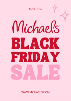 Preview of Michaels weekly ads valid from 10/29/2026