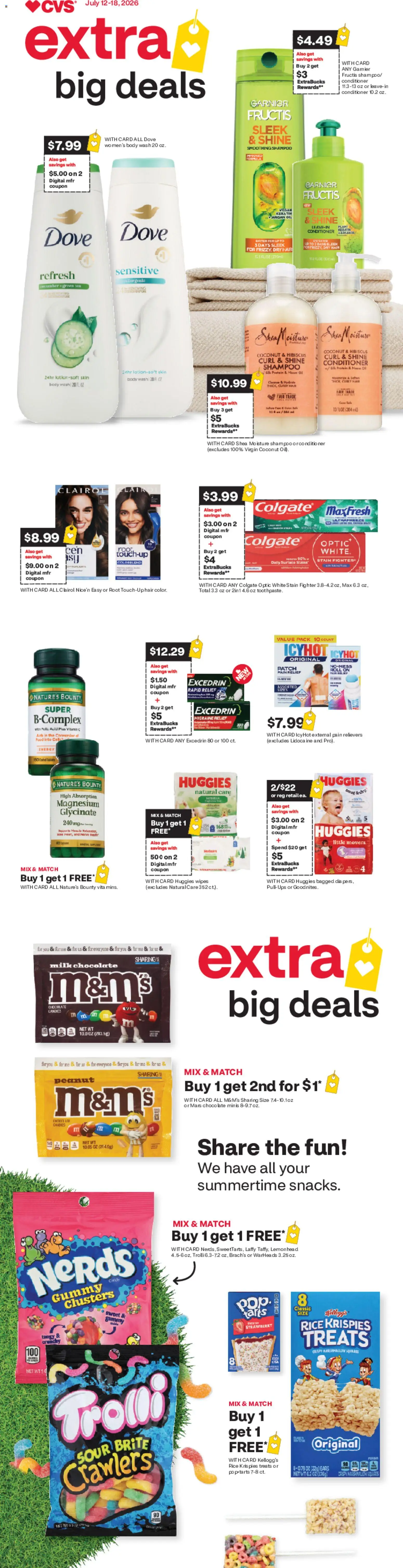CVS Pharmacy Weekly Ad | 07/12 catalogue cover