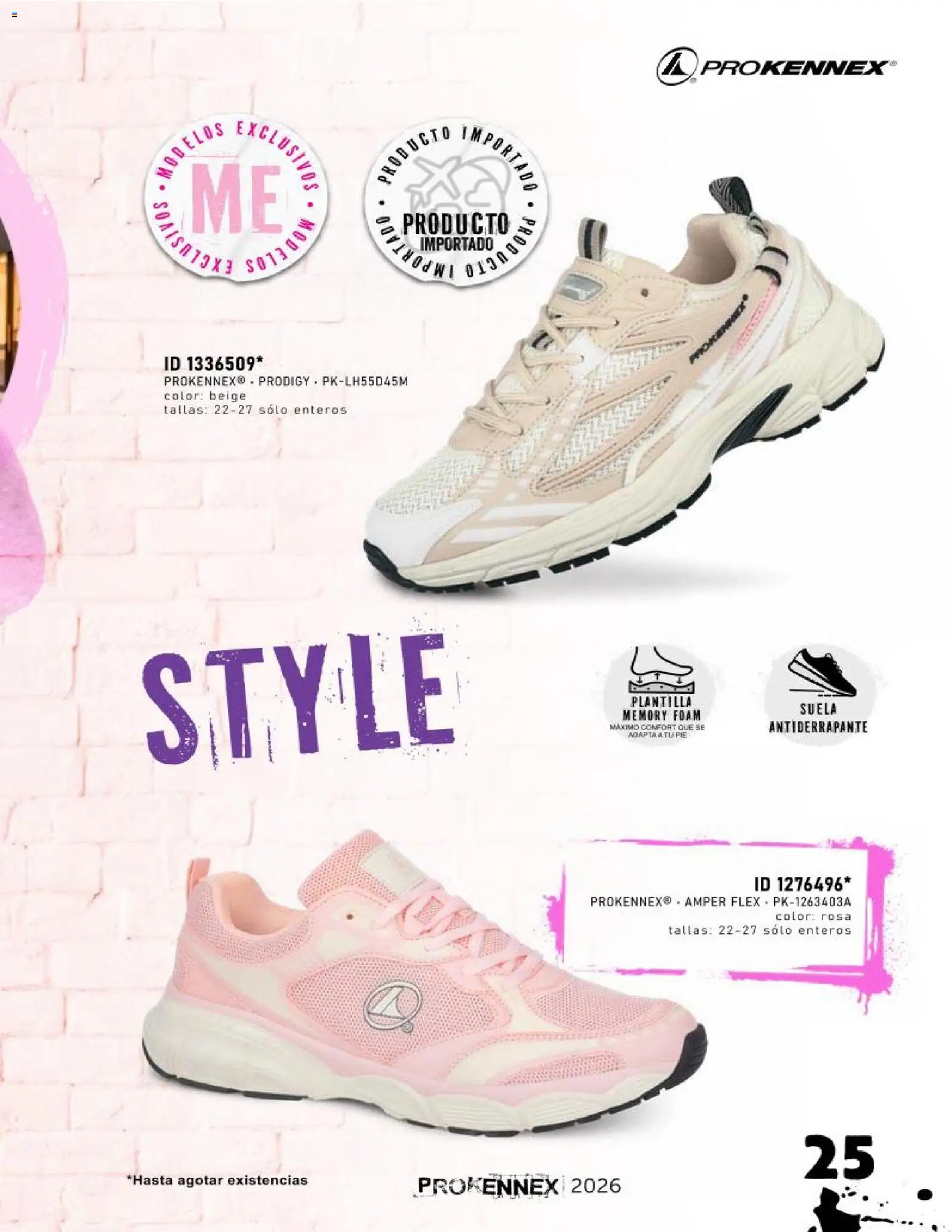 Nuevas ofertas de Price Shoes válidas en toda la República Mexicana desde el 15/09/2026. ¡Encuentra las mejores ofertas en Price Shoes catálogo Prokennex! | Página: 25
