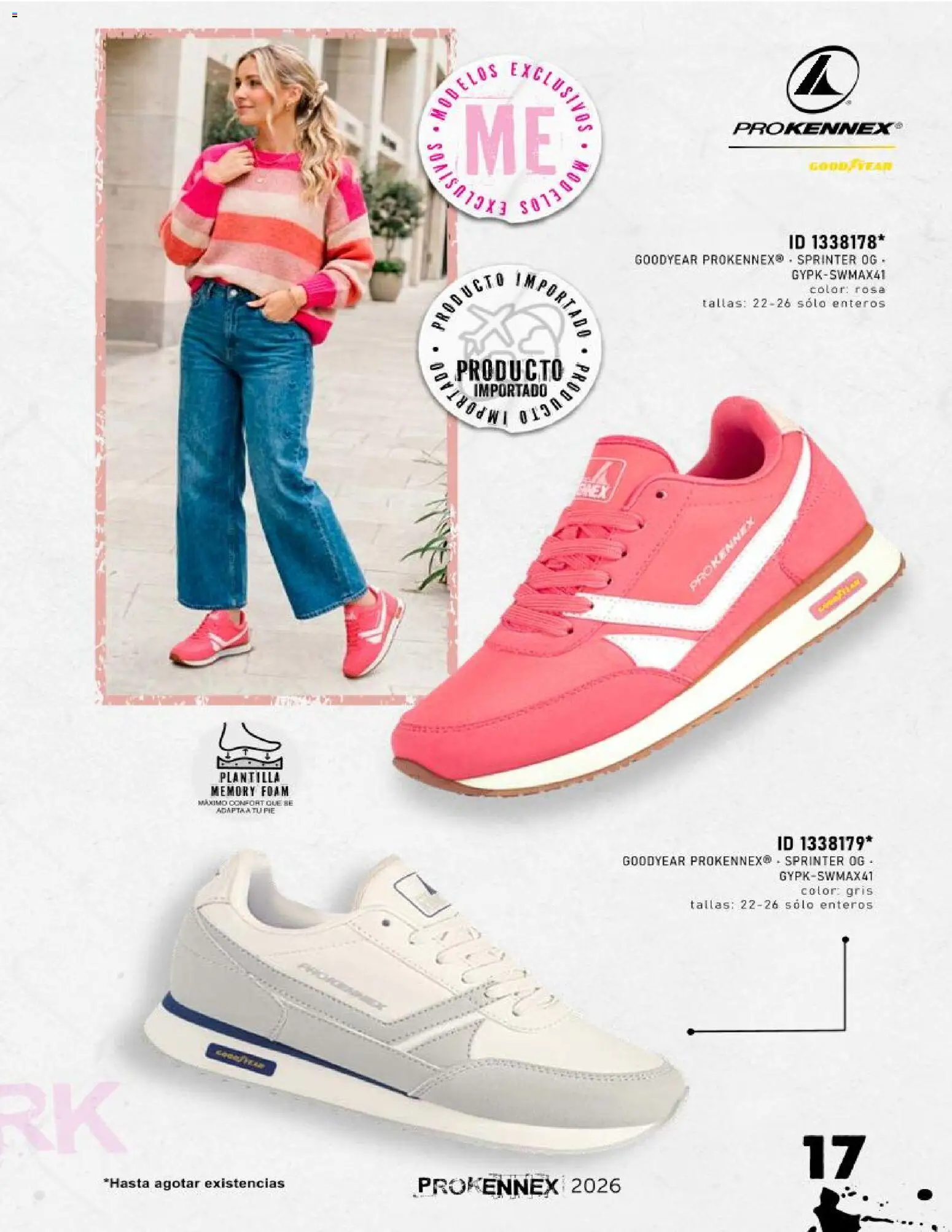 Nuevas ofertas de Price Shoes válidas en toda la República Mexicana desde el 15/09/2026. ¡Encuentra las mejores ofertas en Price Shoes catálogo Prokennex! | Página: 17