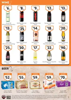 Preview of Foodworks catalogue VIC - valid from 09/09/2026 | Page: 14 | Products: Shelf, Alcohol, Wine, Beer