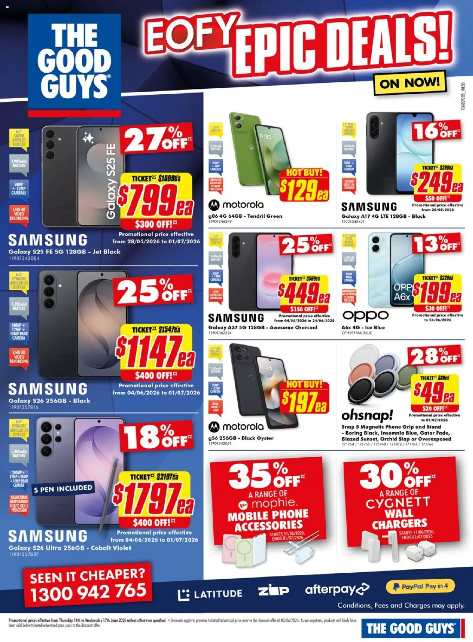 The Good Guys catalogue - valid from 11.06.2026 | Page: 9 | Products: Accessories, Phone, Camera, Mobile