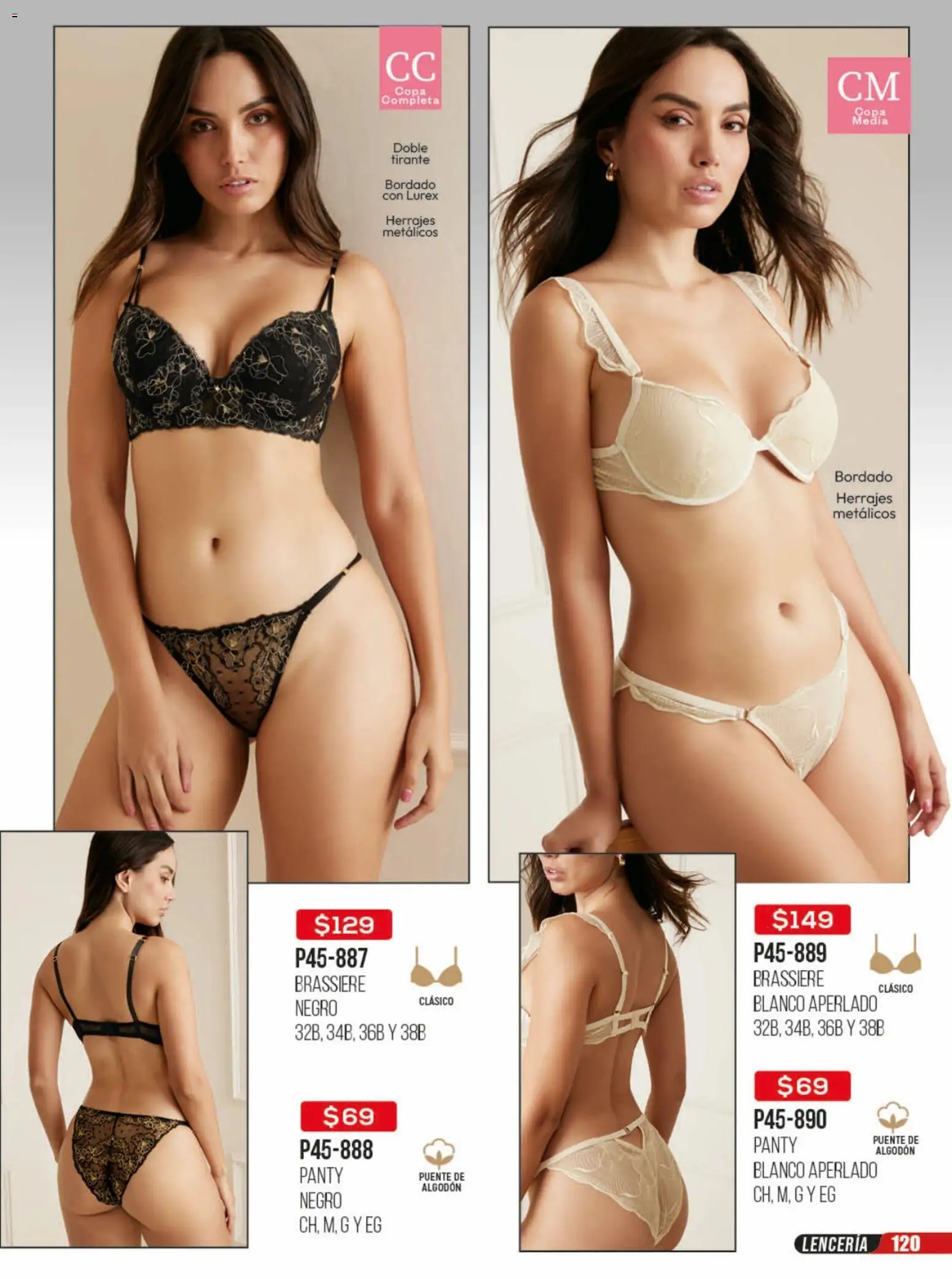 Nuevas ofertas de Cklass válidas en toda la República Mexicana desde el 23/06/2026. ¡Encuentra las mejores ofertas en Cklass catálogo Rebajas sobre rebajas ropa! | Página: 121 | Productos: Algodón, Lenceria