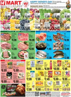 Preview of Hmart weekly ads valid from 19.06.2026