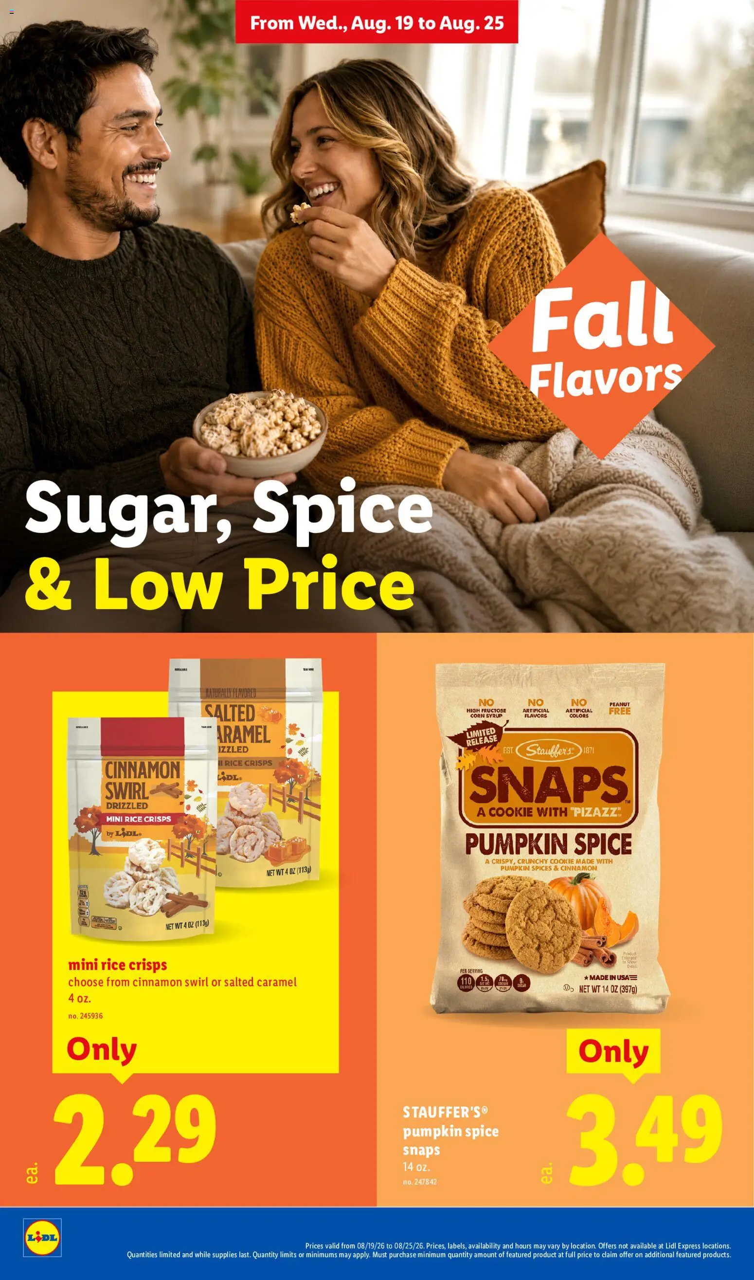 Lidl Weekly Ad - valid from 08/19/2026 | Page: 22 | Products: Corn, Syrup, Rice, Spices