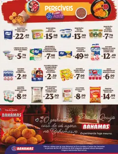 Bahamas Supermercados ofertas da Quinzena - Pré-Visualização do folheto da loja Bahamas Supermercados, válido de 04.05.2026 | Página: 8 | Produtos: Forno, Leite, Pão, Pão de queijo