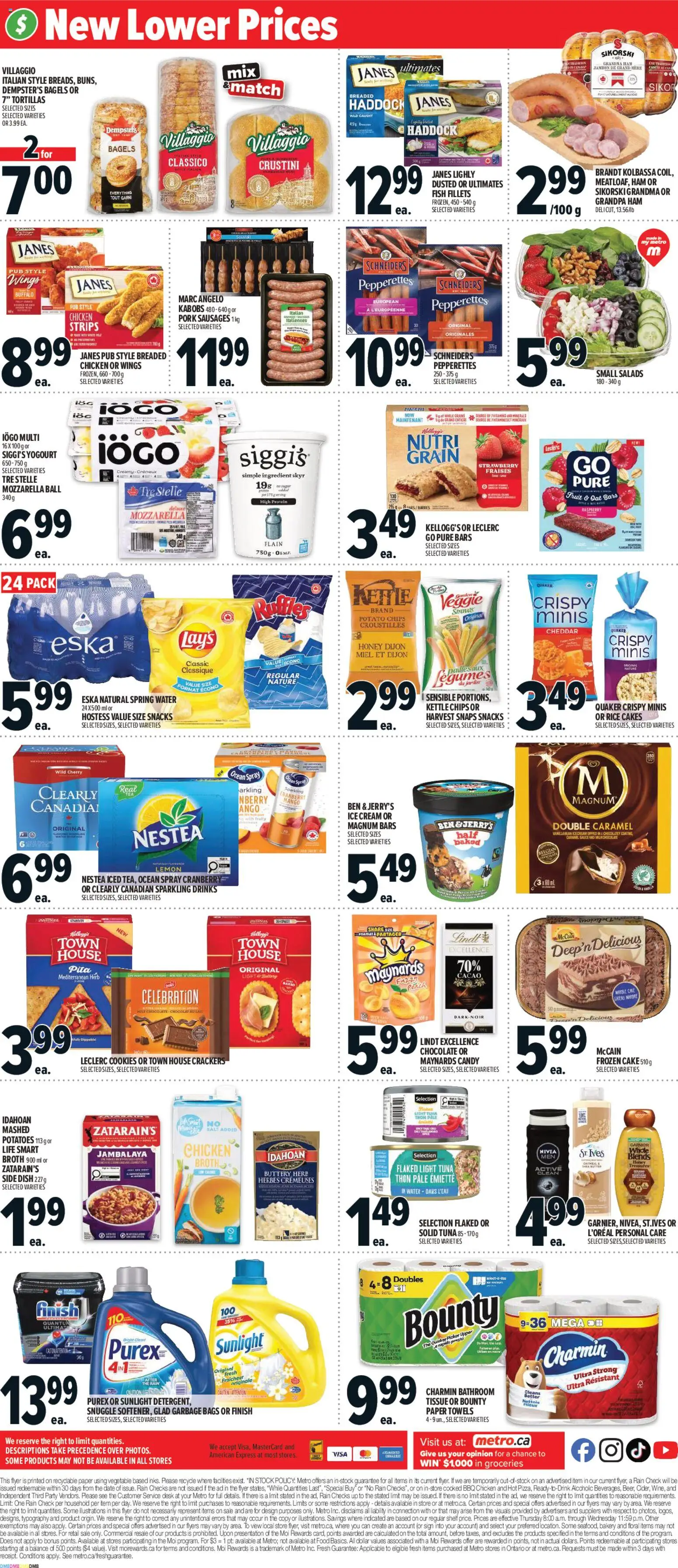 Metro flyer valid from 16.04.2026 | Page: 4 | Products: Rice, Cream, Butter, Chocolate