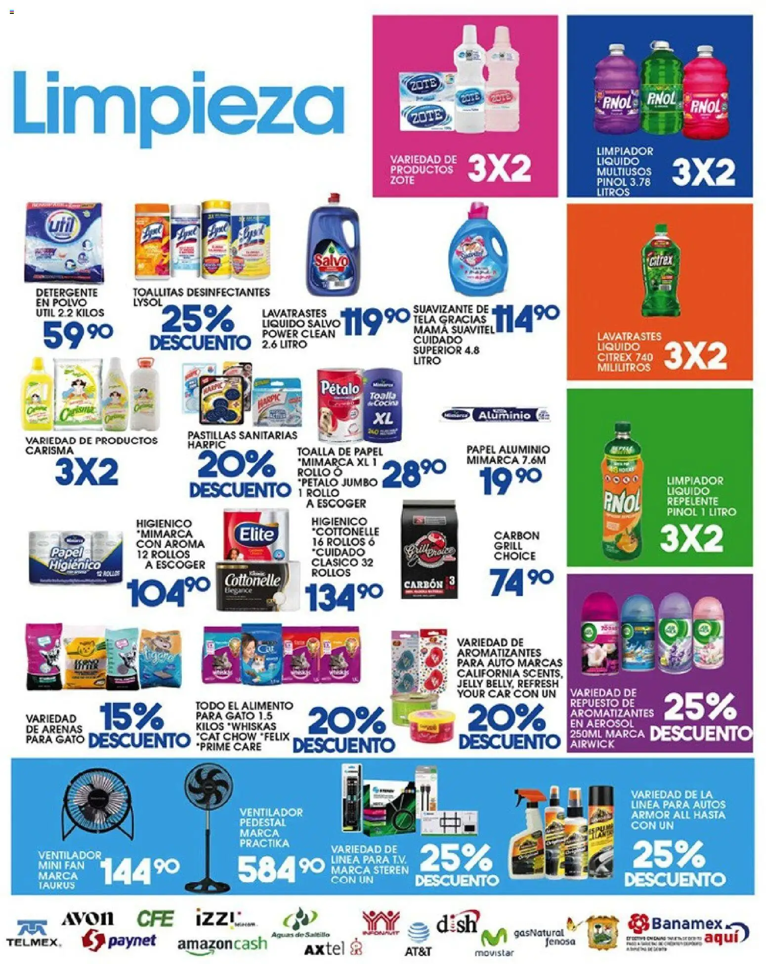 Nuevas ofertas de Alsuper válidas en toda la República Mexicana desde el 12.06.2026. ¡Encuentra las mejores ofertas en Alsuper folleto Saltillo! | Página: 5 | Productos: Detergente, Ventilador, Suavizante, Toalla