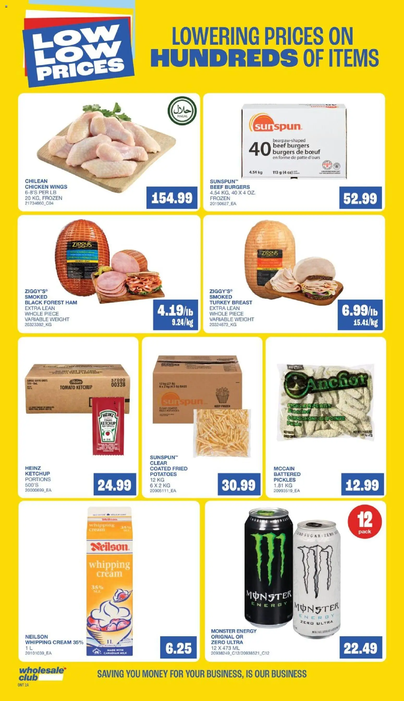 Wholesale Club flyer valid from 14.05.2026 | Page: 7 | Products: Ketchup, Chicken breasts, Potatoes, Chicken