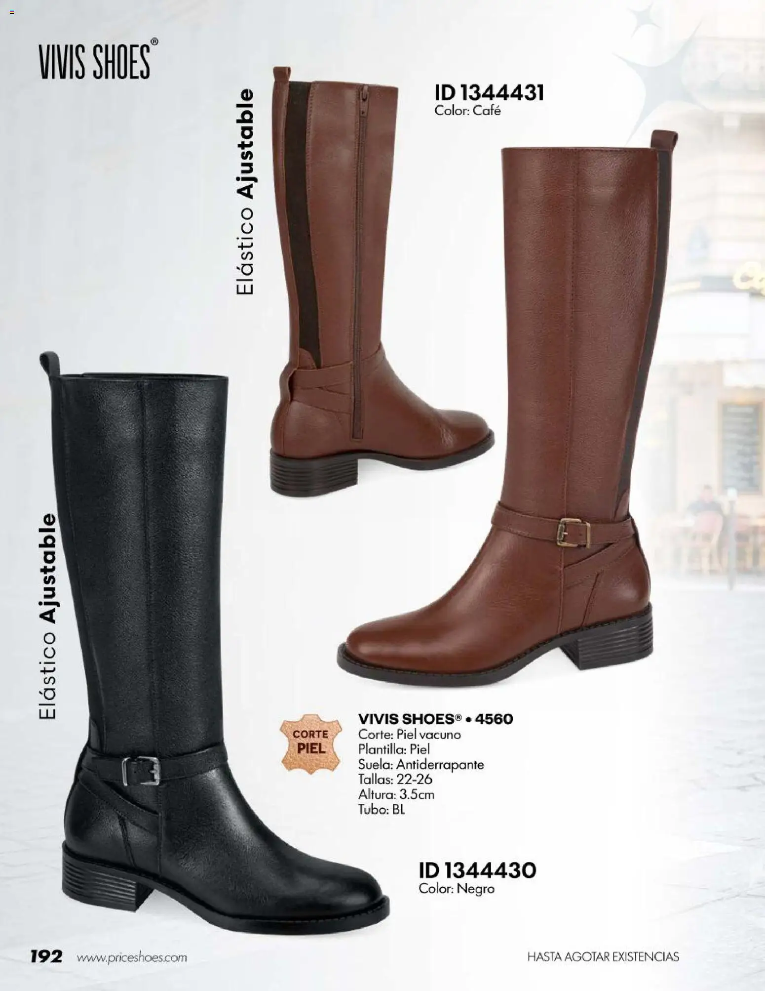 Nuevas ofertas de Price Shoes válidas en toda la República Mexicana desde el 18/07/2026. ¡Encuentra las mejores ofertas en Price Shoes catálogo Botas! | Página: 192