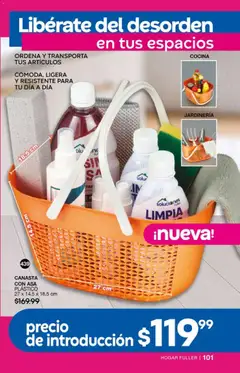 Vista previa de Fuller campaña 2 2026, nuevo folleto de la tienda, válido en México a partir del 29.04.2026 | Página: 101 | Productos: Cocina, Canasta