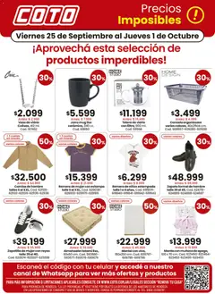 Vista previa Coto - Renova Productos válido desde el 25/09/2026