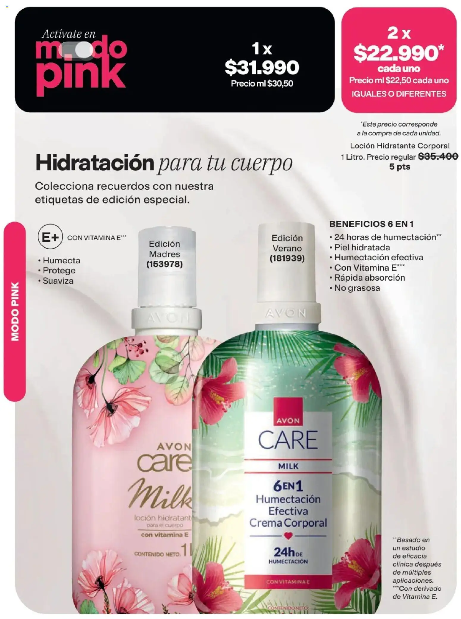 Avon revista - valida desde el 01.09.2026 | Página: 27 | Productos: Crema, Loción