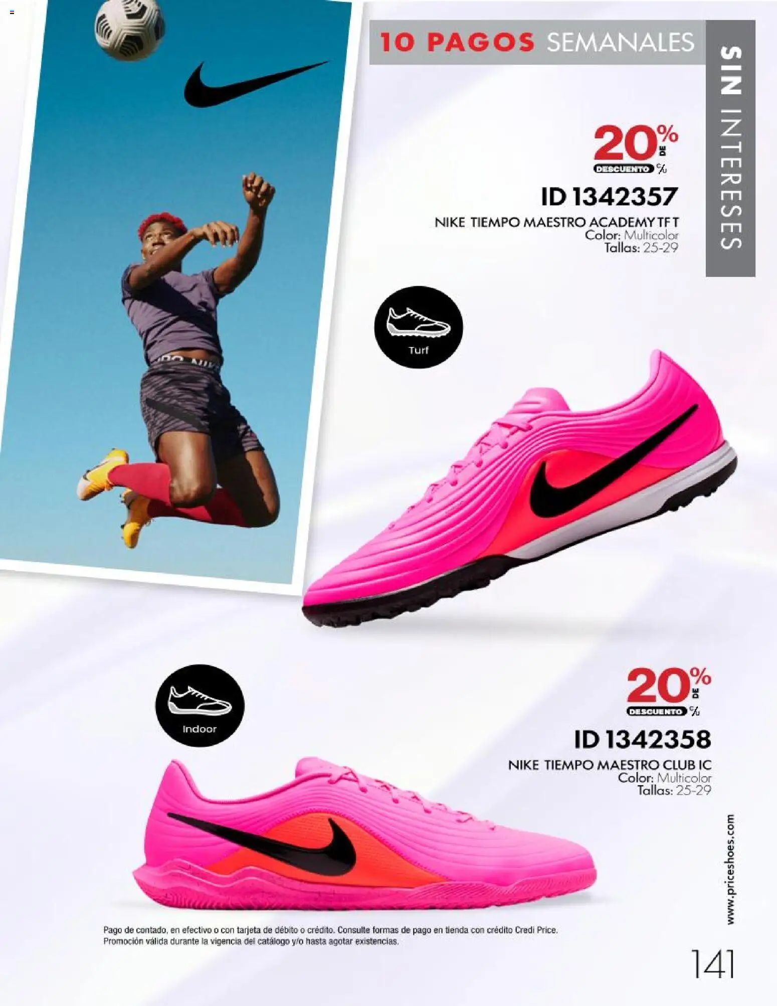 Nuevas ofertas de Price Shoes válidas en toda la República Mexicana desde el 28/10/2026. ¡Encuentra las mejores ofertas en Price Shoes catálogo 10 pagos sin intereses! | Página: 141