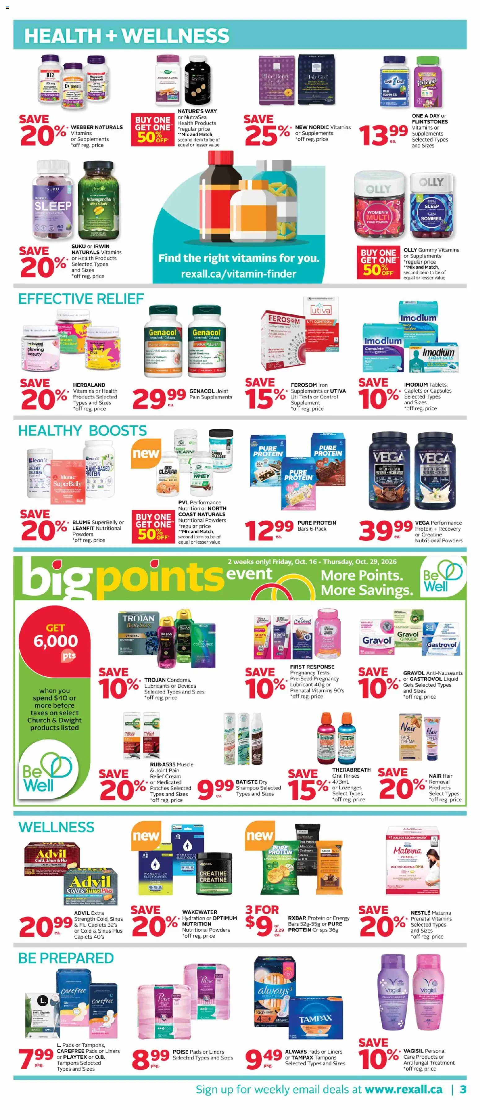 Rexall flyer valid from Oct 16, 2026 | Page: 11