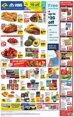 Preview of Vons weekly ads valid from 09/30/2026