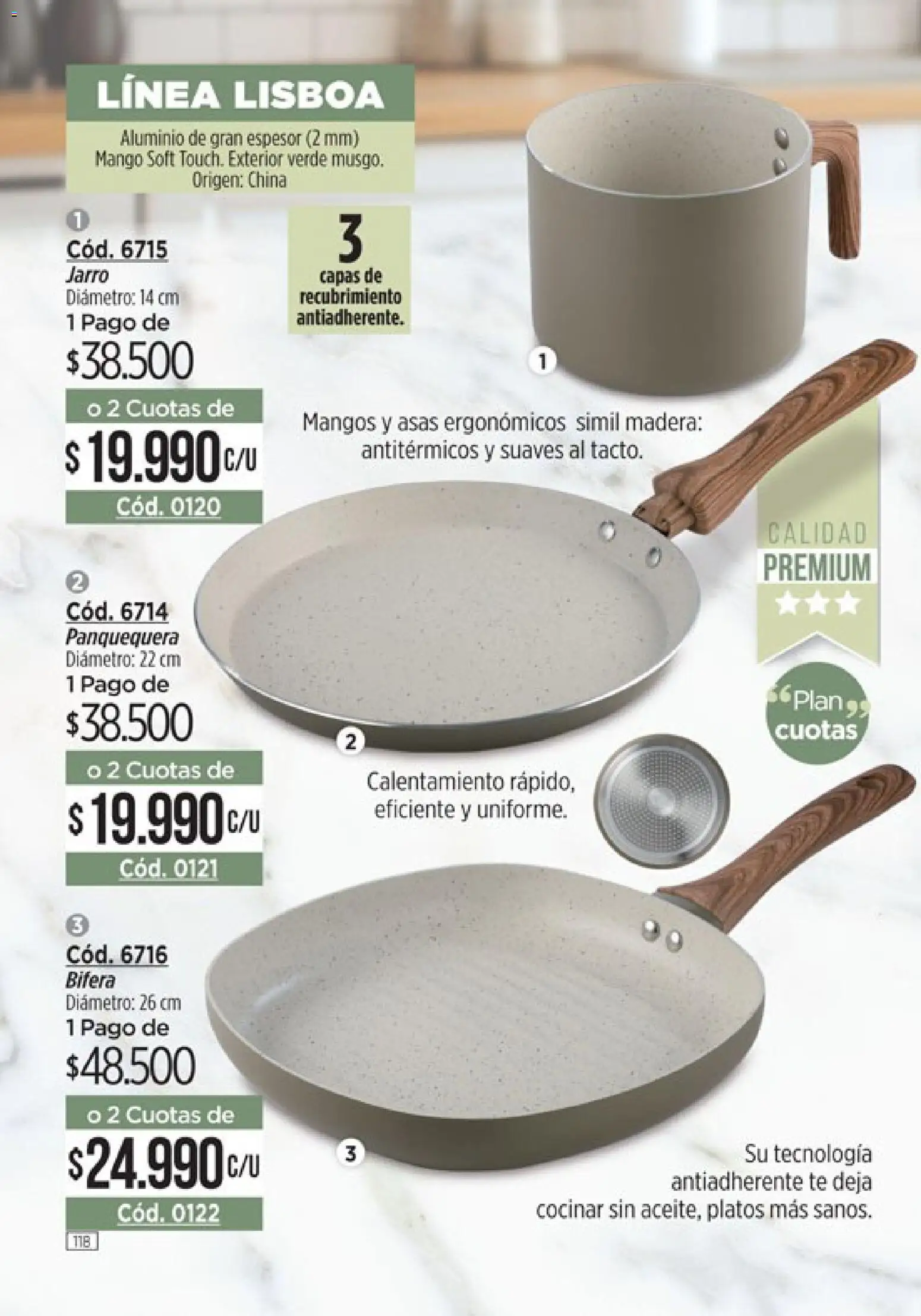 Catálogo Amodil Campaña 4 │ válido desde el 01/03/2026 | Página: 118 | Productos: Bifera, Mango, Té