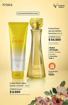 Vista previa Catálogo Natura Ciclo 13 válido desde el 02/09/2026 | Página: 118 | Productos: Flores, Eau de toilette, Jabón líquido, Dulce
