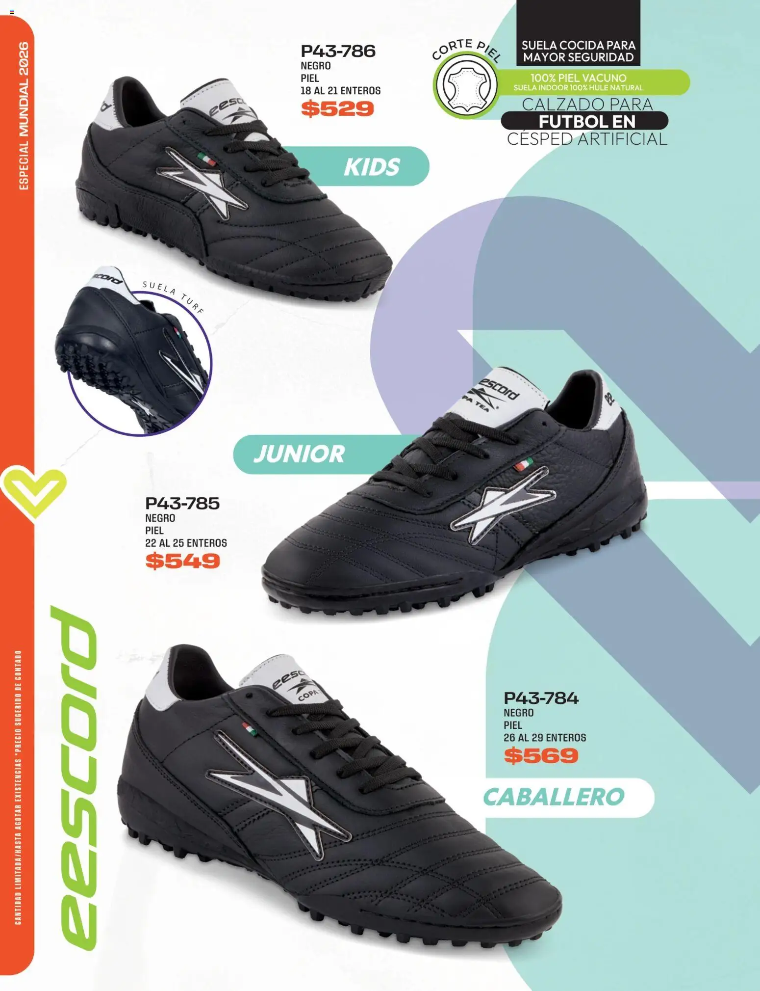 Nuevas ofertas de Cklass válidas en toda la República Mexicana desde el 15.05.2026. ¡Encuentra las mejores ofertas en Cklass catálogo Pasión futbolera! | Página: 10