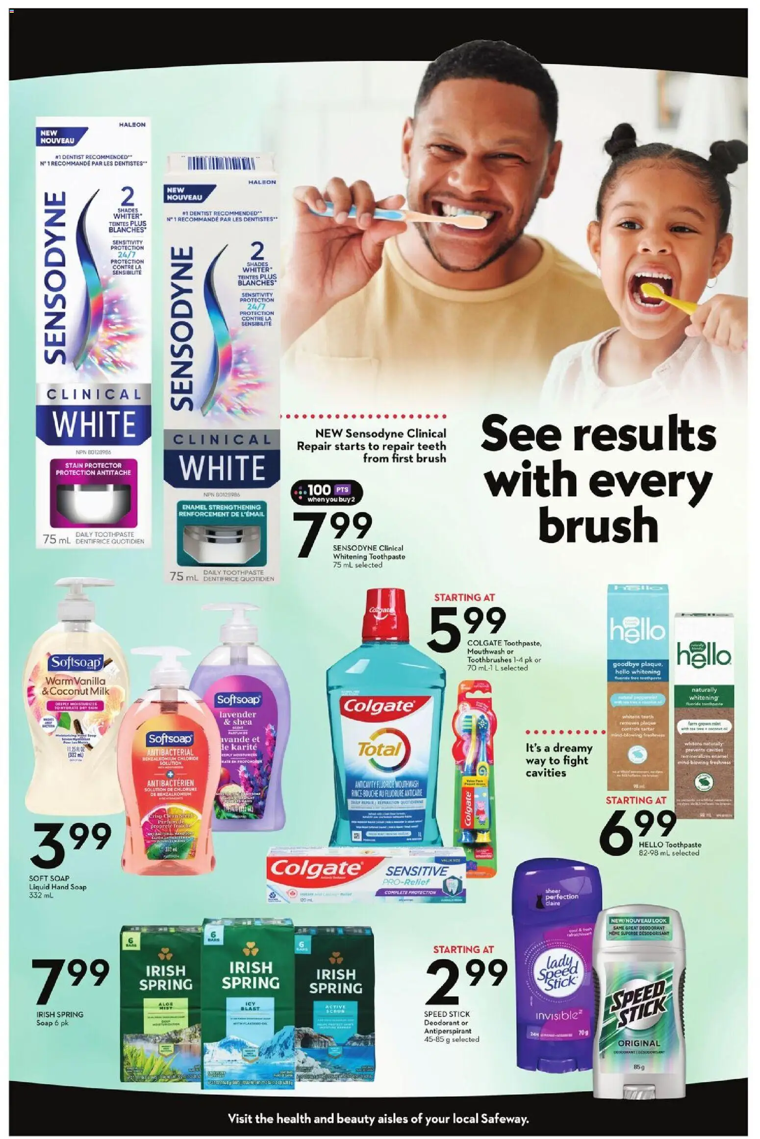 Safeway flyer valid from Feb 12, 2026 | Page: 6 | Products: Coconut, Antiperspirant, Mouthwash, Milk