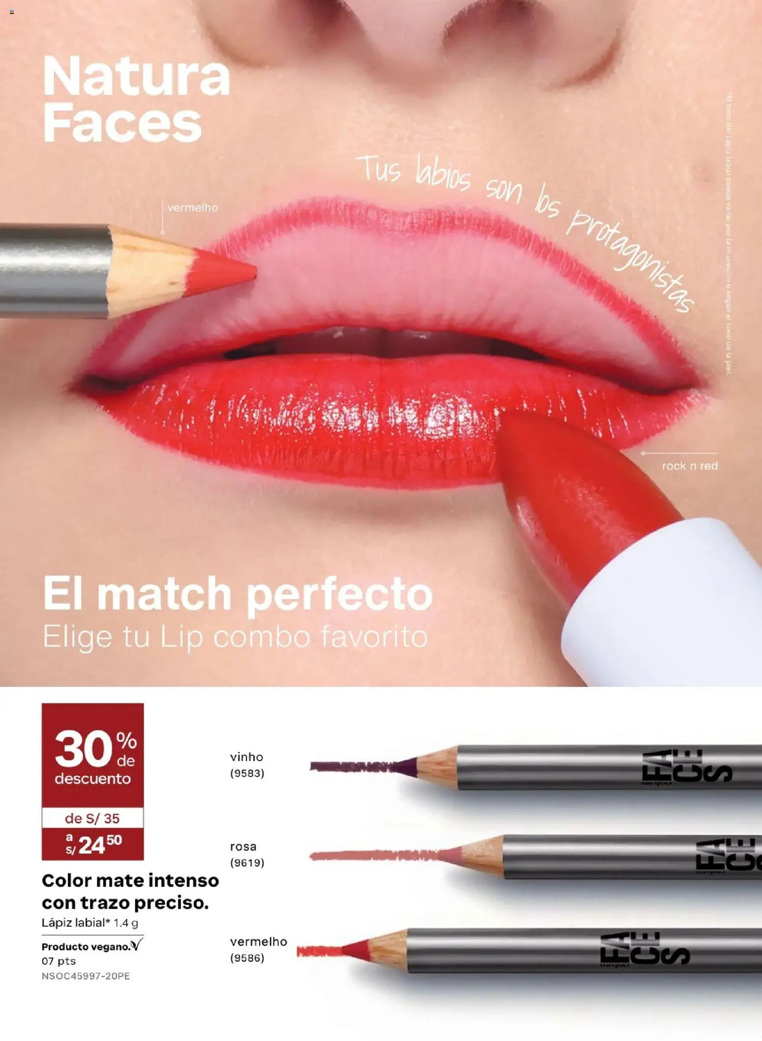 Catálogo Natura válido desde 05.05.2026 | Página: 80 | Productos: Lápiz labial