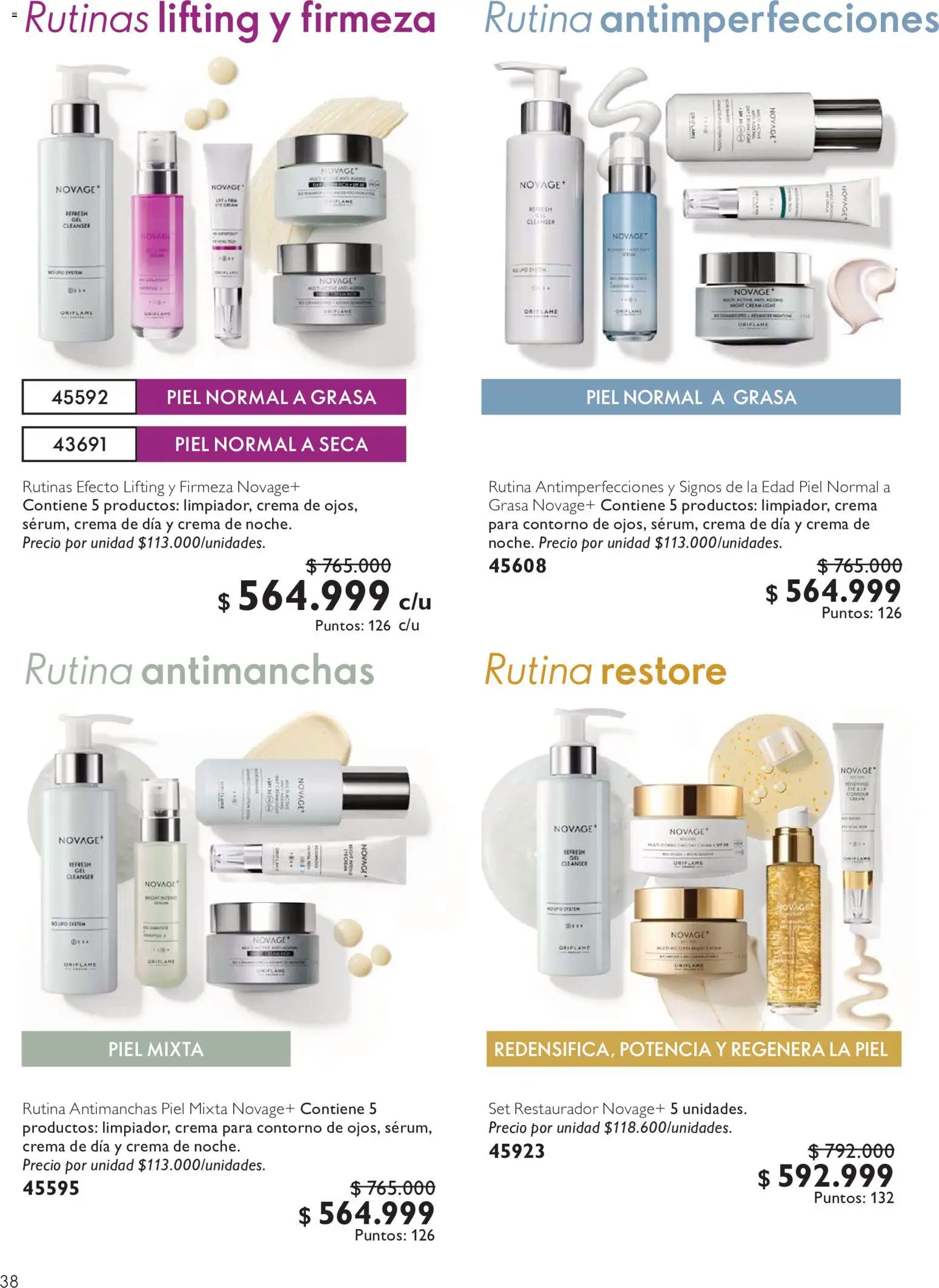 Oriflame revista - valida desde el 12/09/2026 | Página: 38