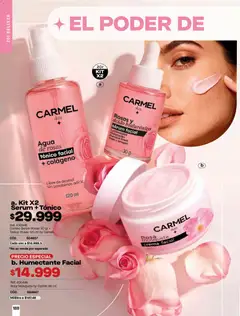 Carmel catálogo C08/2026 -  Vista previa de la revista de la tienda Carmel valido desde el 01.06.2026 | Página: 189 | Productos: Agua, Crema, Serum, Tintura