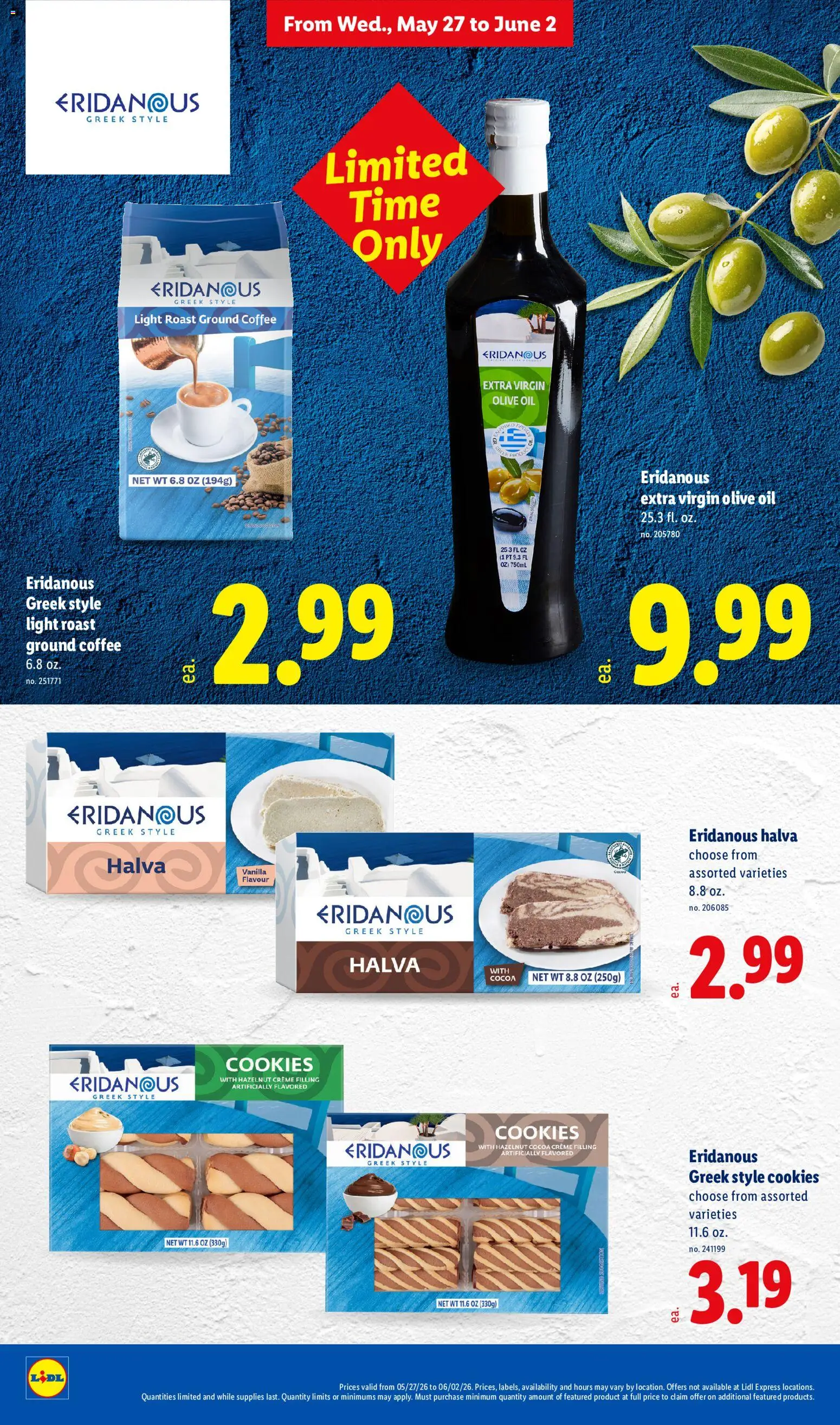 Lidl Weekly Ad - valid from 27.05.2026 | Page: 10 | Products: Oil, Coffee, Cookies