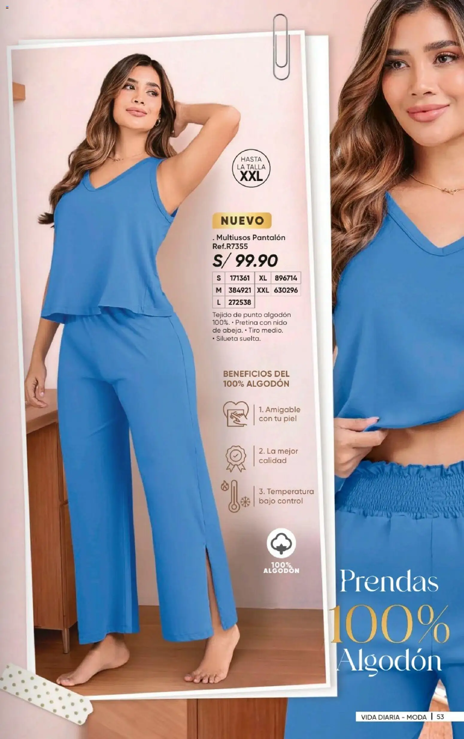 Catálogo Azzorti válido desde 20/09/2026 | Página: 55 | Productos: Bajo, Algodón