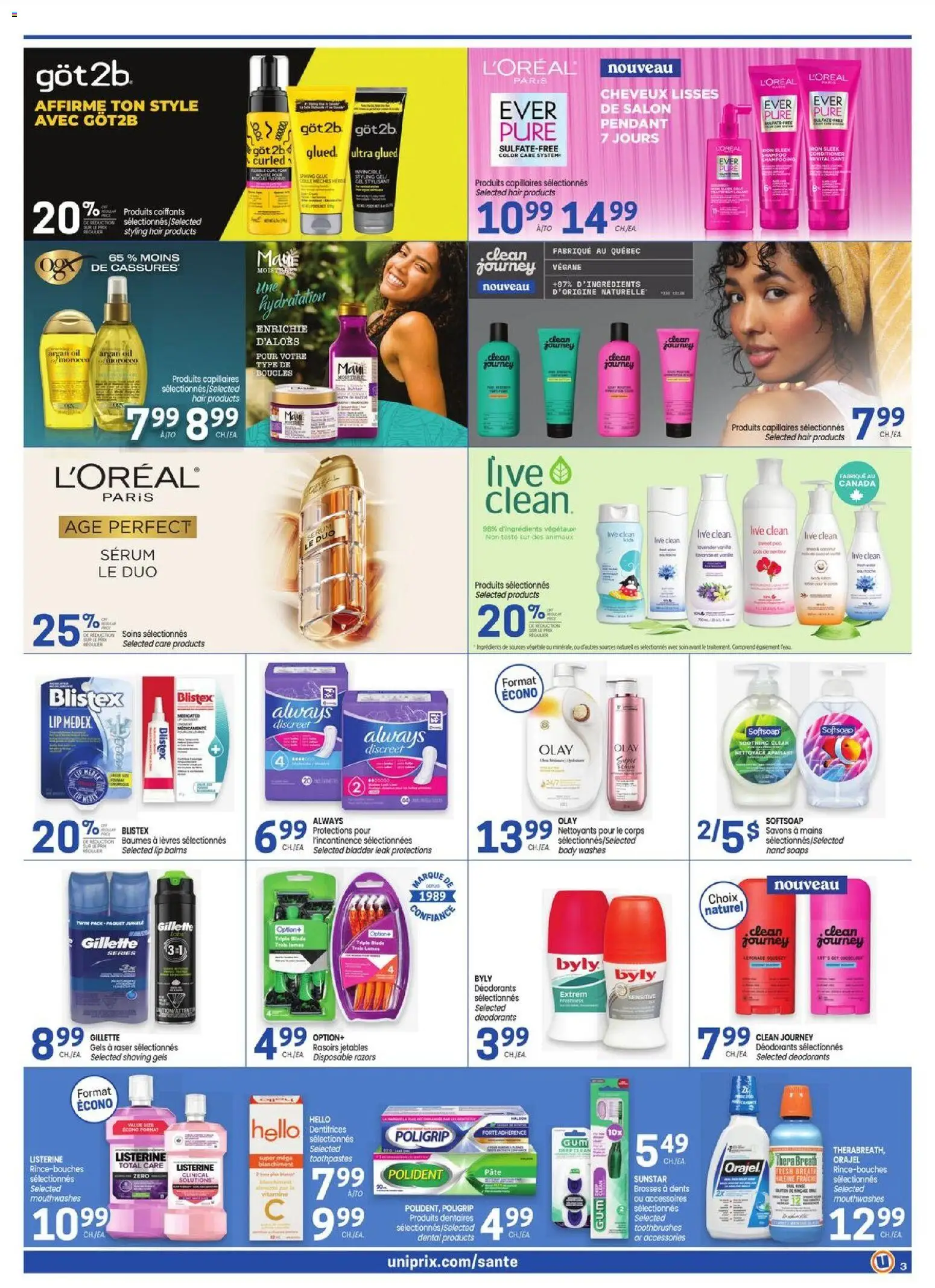 Uniprix flyer valid from Oct 29, 2026 | Page: 3