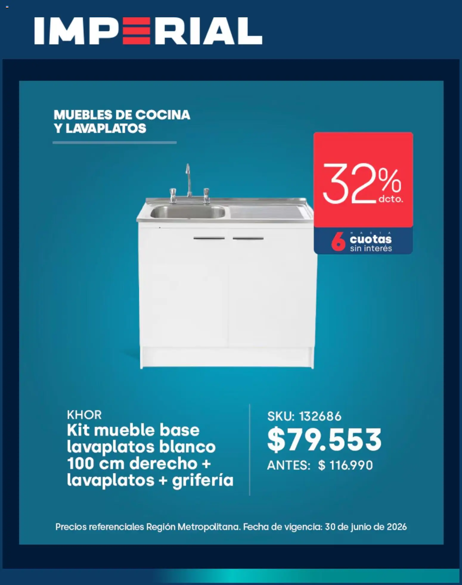 Imperial Ofertas │ válido desde el 16.06.2026 | Página: 4 | Productos: Cocina, Base