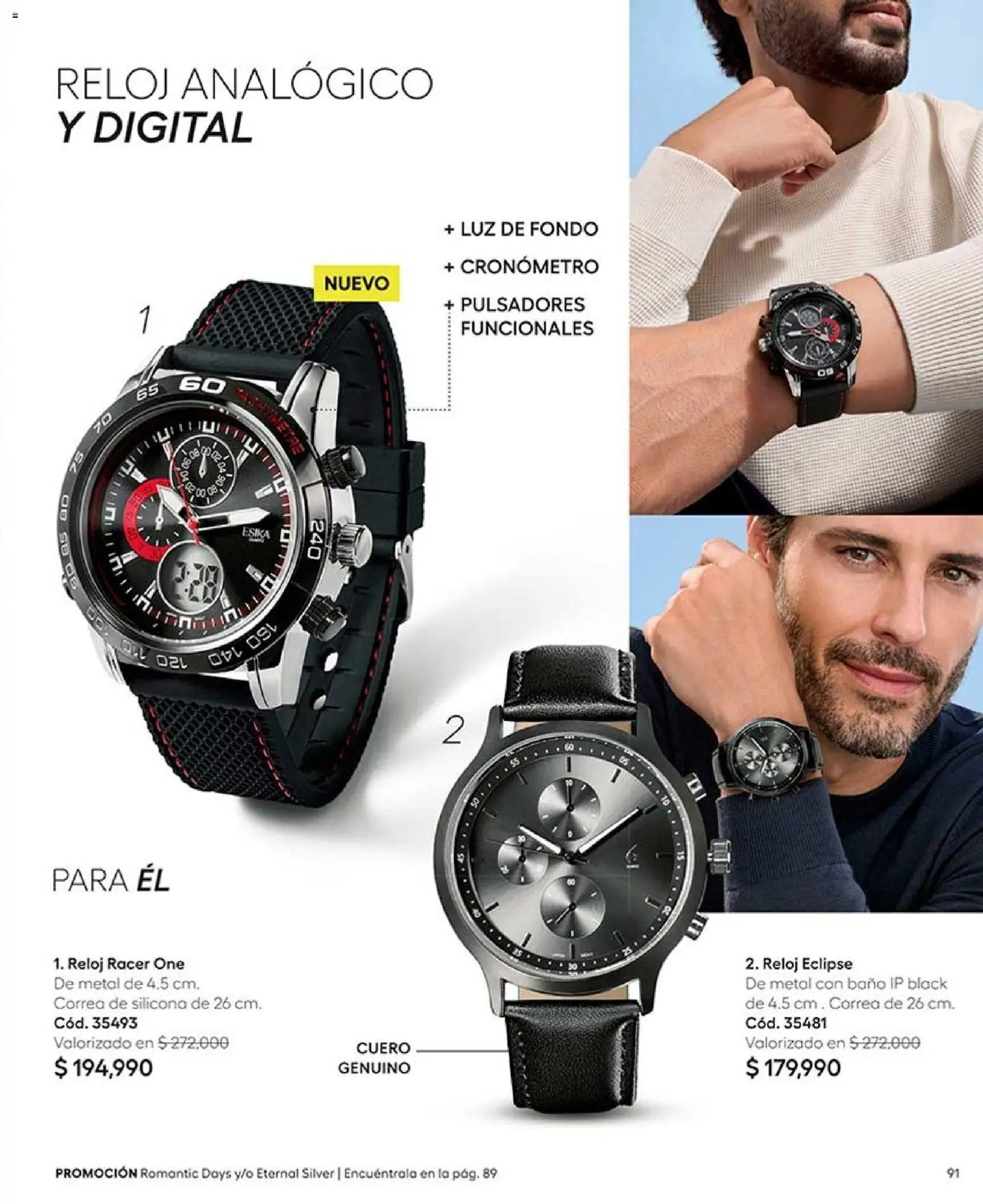 Ésika revista - valida desde el 07/09/2026 | Página: 93 | Productos: Reloj, Baño