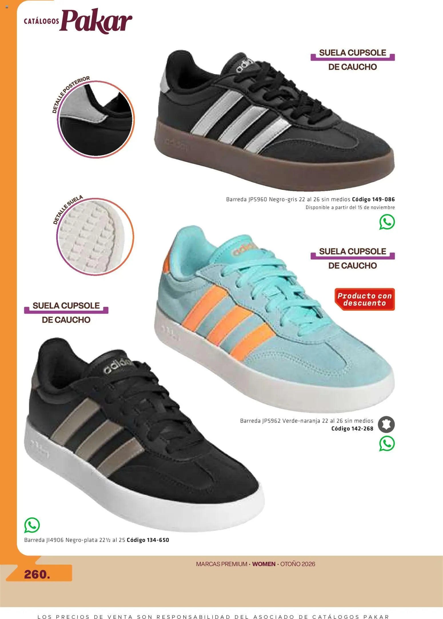 Nuevas ofertas de SC Pakar válidas en toda la República Mexicana desde el 28/08/2026. ¡Encuentra las mejores ofertas en SC Pakar catálogo Otoño! | Página: 260