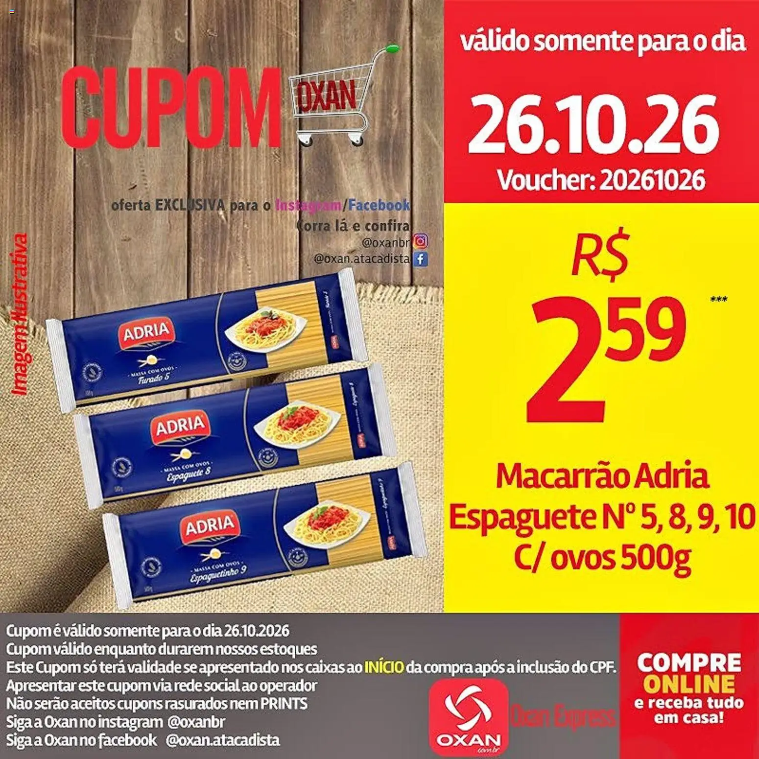 Oxan Atacadista Folheto - válido de 26/10/2026 | Página: 5