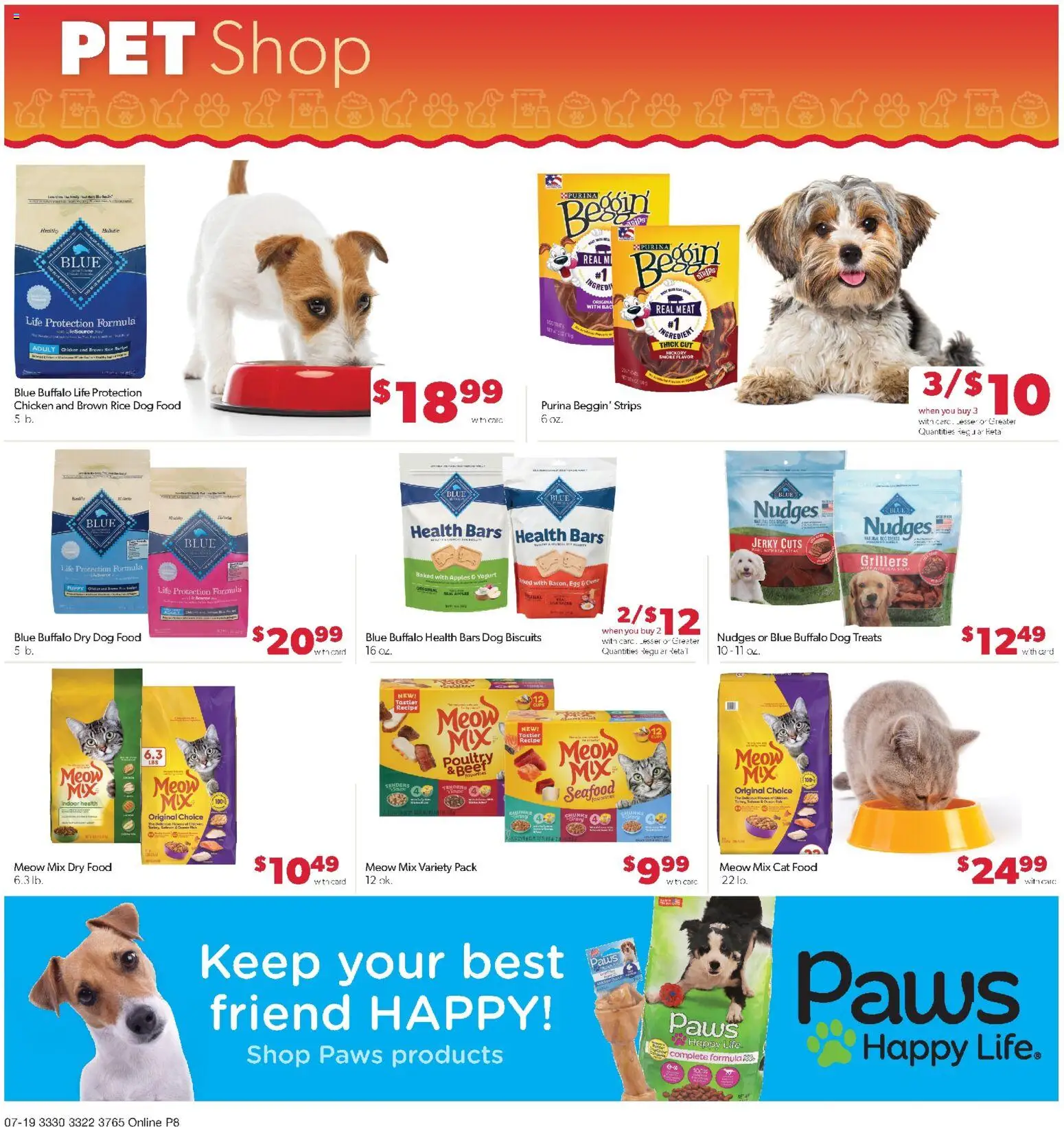 Family Fare Weekly Ad - MN - valid from 07/19/2026 | Page: 13 | Products: Dog Food, Cat Food, Apples, Poultry