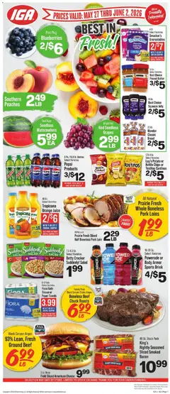 Preview of IGA weekly ads valid from 27.05.2026
