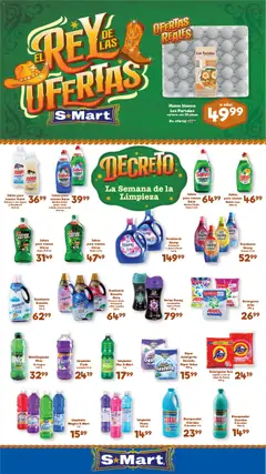 Vista previa de S-Mart folleto Ofertas de feria Matamoros, nuevo folleto de la tienda, válido en México a partir del 26.05.2026
