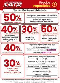 Vista previa Coto - Renova Clases válido desde el 12.06.2026