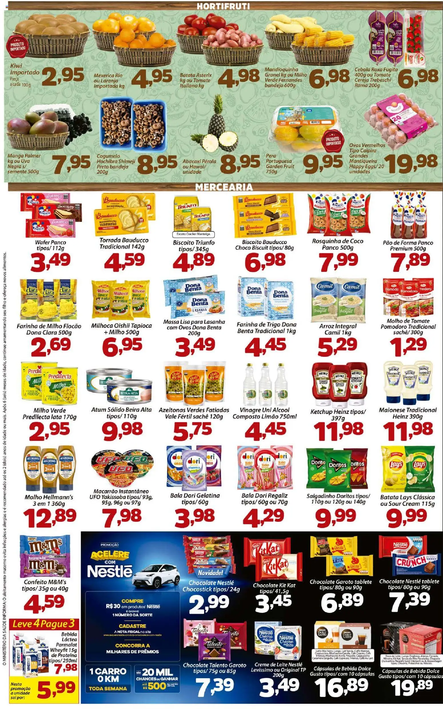 Confiança Folheto - válido de 17/07/2026 | Página: 2 | Produtos: Molho de tomate, Kiwi, Batata, Maionese