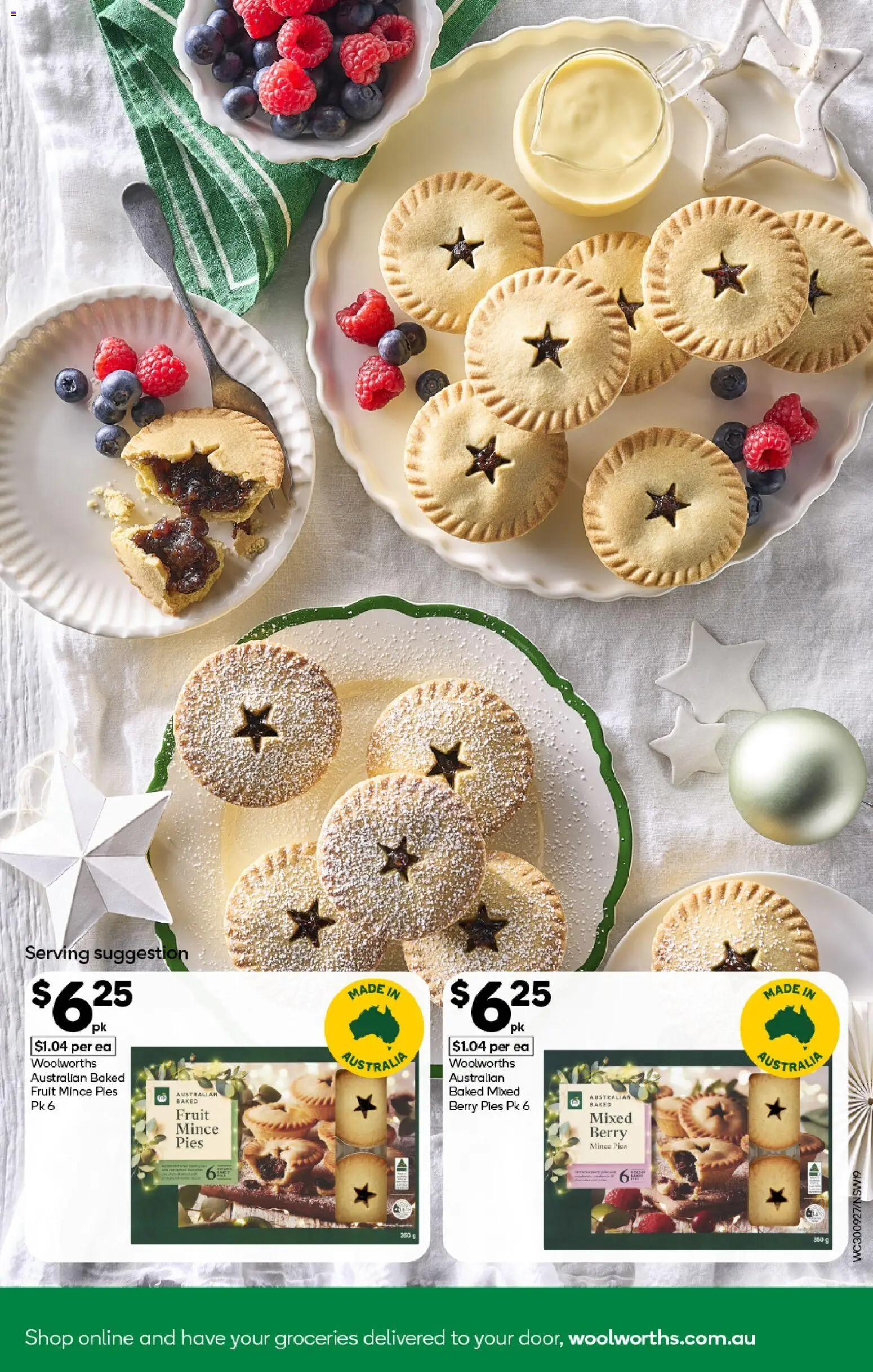 Woolworths catalogue - valid from 30/09/2026 | Page: 15 | Products: Fruit, Pies