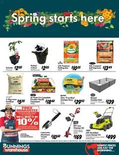 Preview of Bunnings Warehouse - Spring Starts Here Kent Town - valid from 09/09/2026