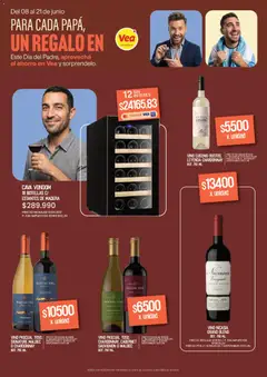Vista previa Vea - Volante Especial Dia del Padre válido desde el 08.06.2026 | Página: 12 | Productos: Estantes, Vino, Cava