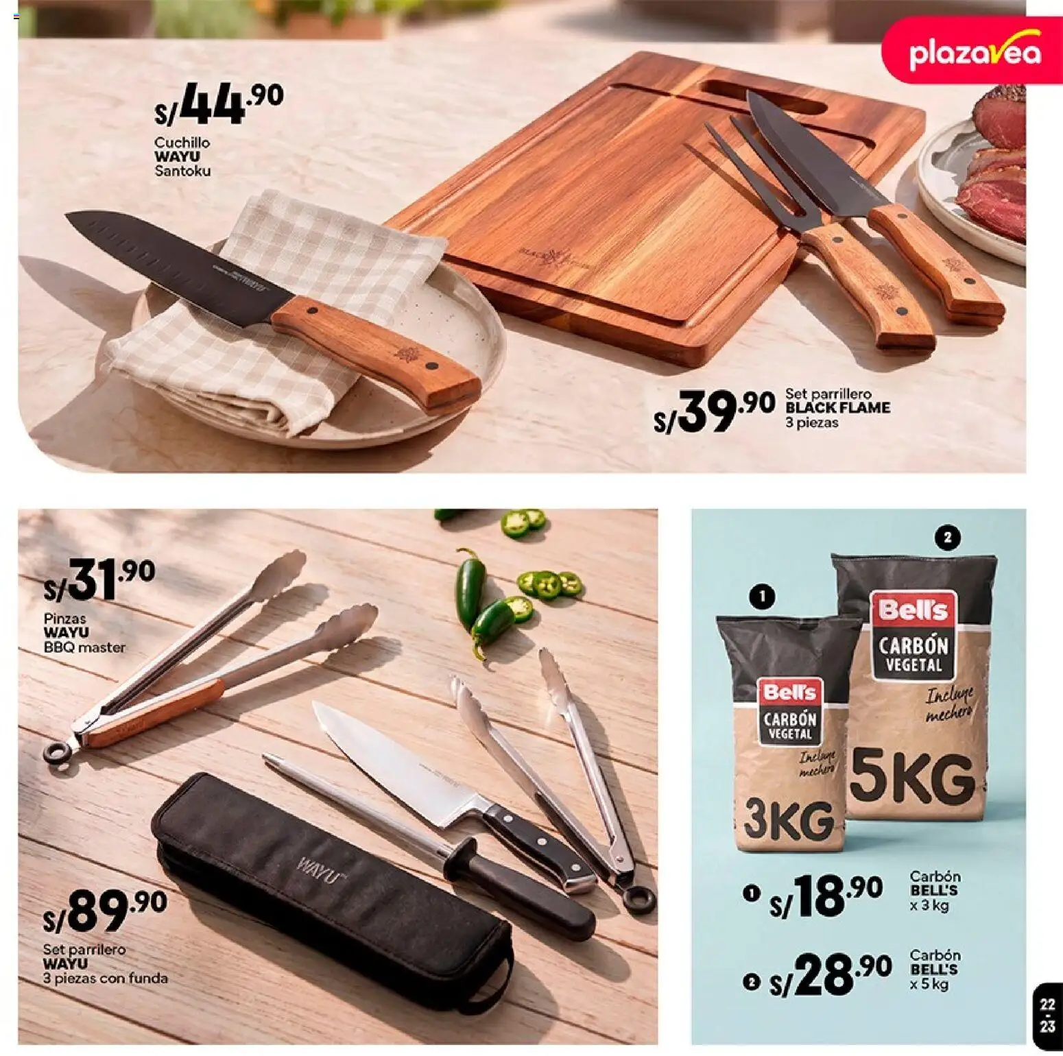 Catálogo Plaza Vea válido desde 24/08/2026 | Página: 23 | Productos: Carbón