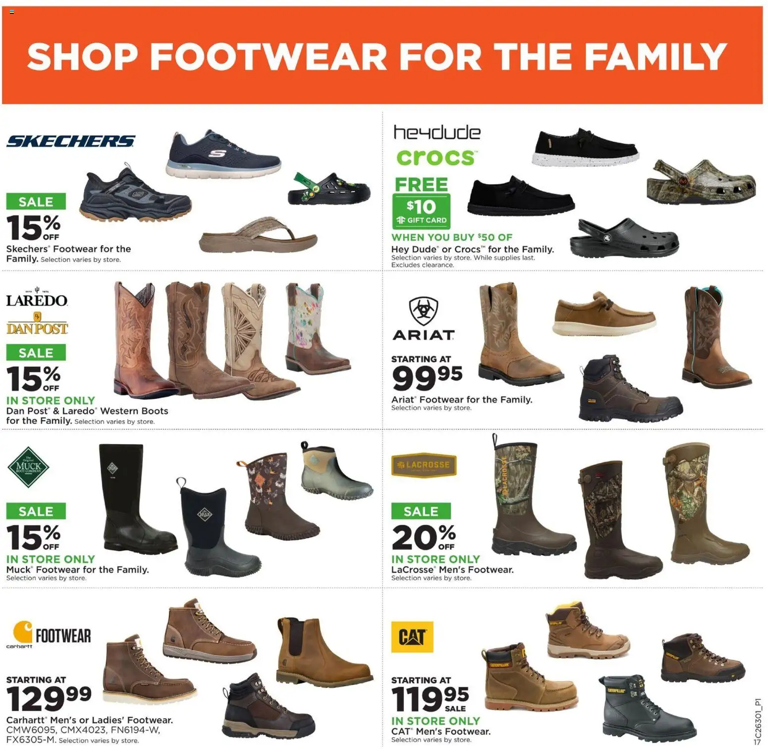 Mills Fleet Farm Weekly Ad - valid from 07/20/2026 | Page: 21 | Products: Boots