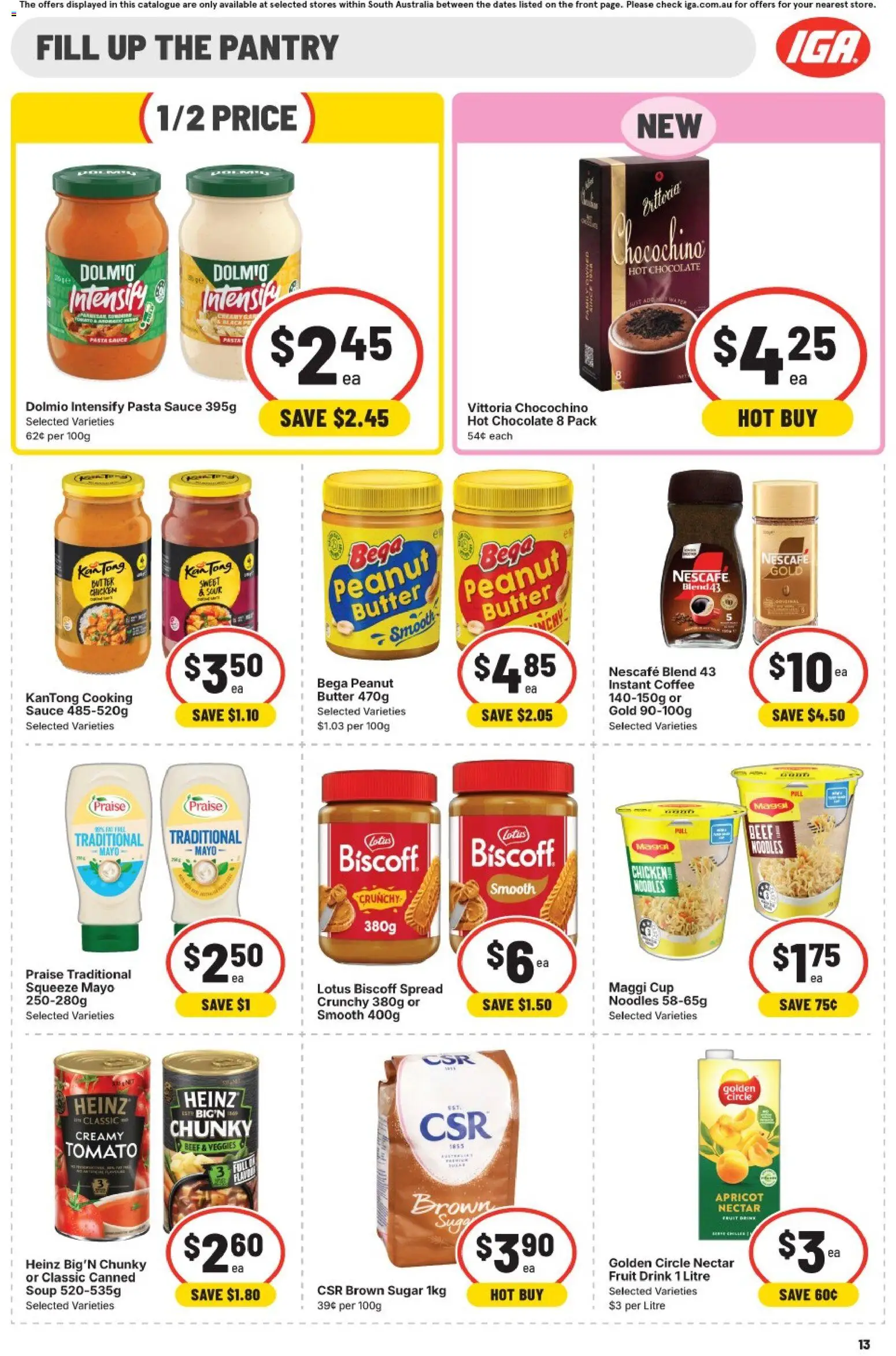IGA catalogue - valid from 15/07/2026 | Page: 9 | Products: Cheese, Soup, Oven, Bakery