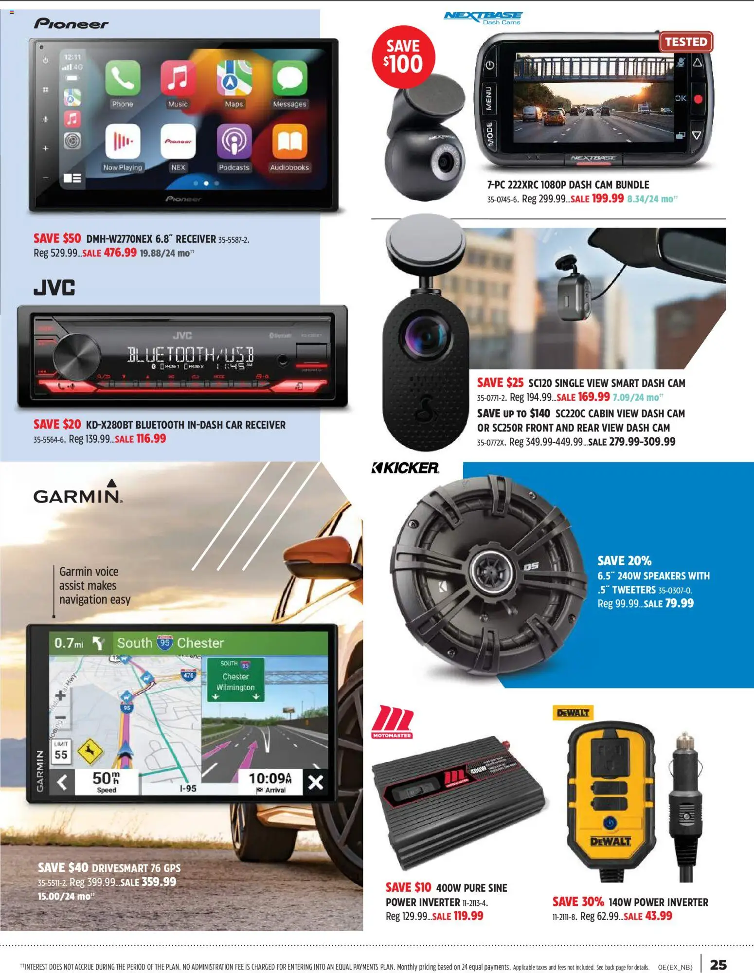 Canadian Tire flyer valid from 09.04.2026 | Page: 25 | Products: Navigation